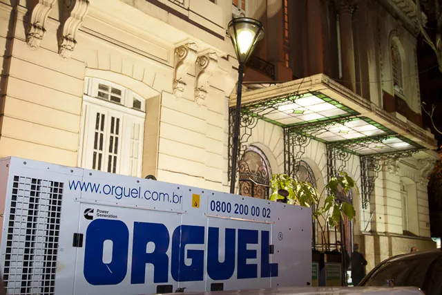 Gerador em feiras e festas